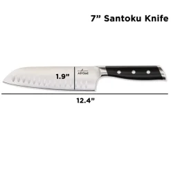 Hot 7-Inch Santoku Knife / Precision Cutting by Knives