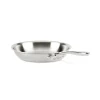 Hot 10.5 inch Skillet - Stainless Steel | 3-ply Bonded Cookware Fry Pans & Skillets