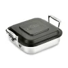 Clearance 8-Inch Stainless Steel Square Baker I Specialty Cookware