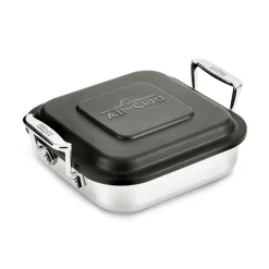 Clearance 8-Inch Stainless Steel Square Baker I Specialty Cookware