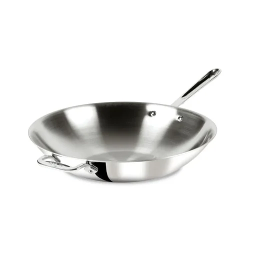 Sale 14-Inch Stainless Steel Wok I Fry Pans & Skillets | Woks & Chef Pans