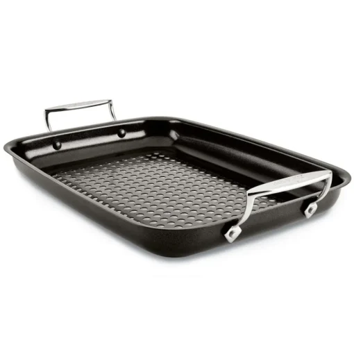 New 11-inch x 15-Inch Outdoor Grill Nonstick Roaster I Outdoor Cookware | Outdoor Cookware