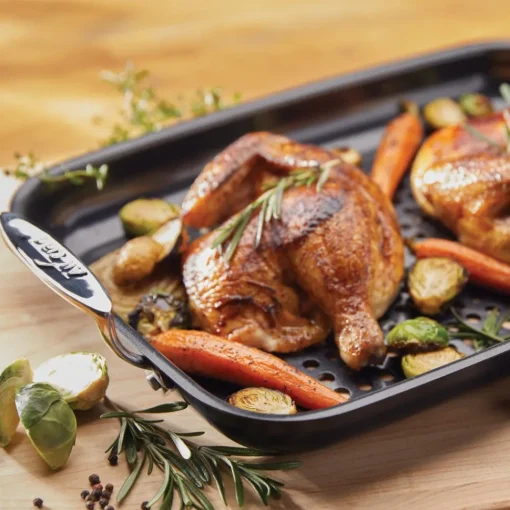 New 11-inch x 15-Inch Outdoor Grill Nonstick Roaster I Outdoor Cookware | Outdoor Cookware
