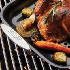 New 11-inch x 15-Inch Outdoor Grill Nonstick Roaster I Outdoor Cookware | Outdoor Cookware