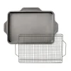 New Nonstick Bakeware Pan With Cooling Rack I Bakeware Sets
