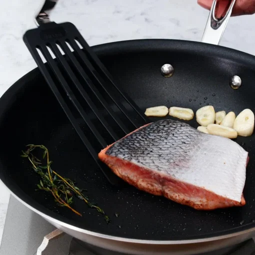 Online Nonstick Slotted Flex Turner / Precision Cooking with Professional Tools