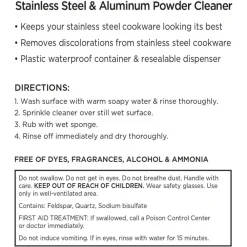 Online 12-Ounce Stainless Steel Cookware Cleaner I Kitchen Accessories
