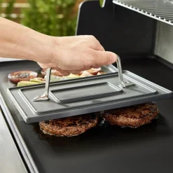 Outlet Outdoor Accessories, Cast Iron Grill Press, 10 inch Outdoor Tools & Accessories