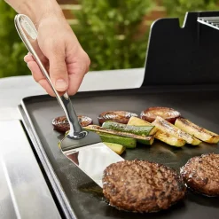 Fashion Outdoor Accessories, Stainless Steel Long Solid Turner, 13 inch Outdoor Tools & Accessories | Kitchen Accessories