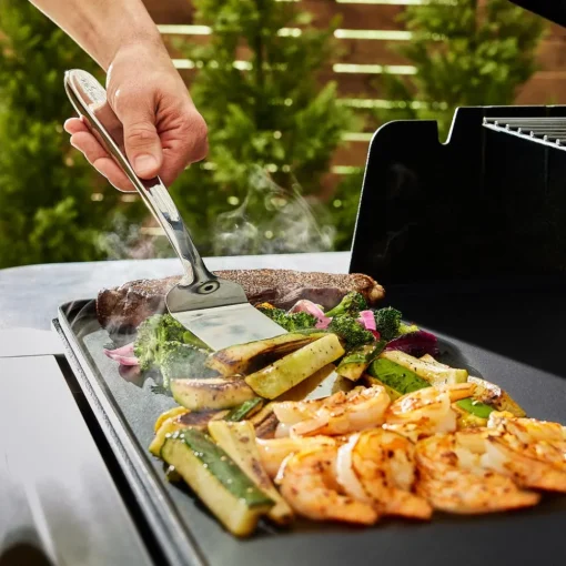 Fashion Outdoor Accessories, Stainless Steel Long Solid Turner, 13 inch Outdoor Tools & Accessories | Kitchen Accessories