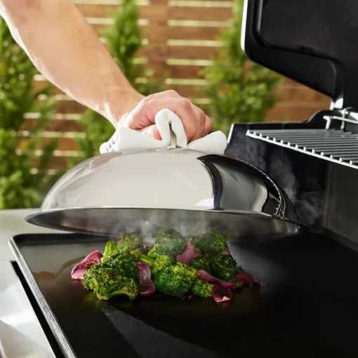 Outlet Outdoor Accessories, Stainless Steel Domed Melting Lid, 12.5 inch Outdoor Tools & Accessories