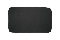 Online 2-Pack Black Drying Mat Set / Absorbent, Quick-Dry Solution for Your Kitchen Kitchen Linens
