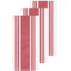 Clearance 3-Pack Chilli Red Dual Kitchen Towel Set / Pop of Colour with Maximum Absorbency Kitchen Linens
