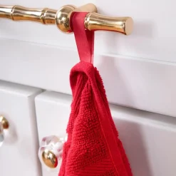 Sale 2-Pack Chilli Red Kitchen Towel Set / Stylish, High-Quality Kitchen Towels Kitchen Linens