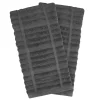 Hot 2-Pack Pewter Grey Kitchen Towel Set / Soft, Absorbent and Timeless Kitchen Towels Kitchen Linens