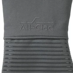 Online 2-Pack Pewter Grey Oven Mitt Set / Classic Elegance Meets Heat Protection Kitchen Linens