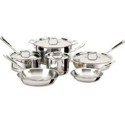 Best 10 Piece 5 Ply Stainless Steel Cookware Set | Cookware Sets