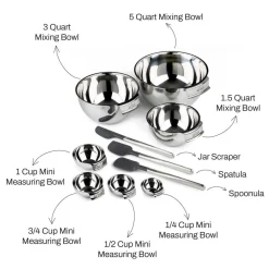 Sale 10- Piece Cooking & Baking Prep Set | Kitchen Accessories | Bakeware Sets
