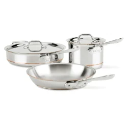 Sale 5-Piece Copper Core Cookware Set / Premium Cooking Experience Cookware Sets