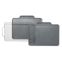 New 3-Piece Nonstick Bakeware Set I Bakeware Sets