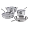 Online 7-Piece Pots and Pans Set / D3 Stainless Everyday Collection Cookware Sets