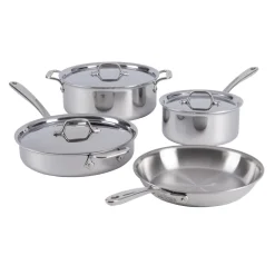 Online 7-Piece Pots and Pans Set / D3 Stainless Everyday Collection Cookware Sets