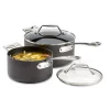 Outlet 2-Piece Sauce Pan Set / 2.5 and 4 Quart Essentials with Lids Sauce Pans & Sauciers
