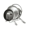 New Pot and Pan Organizer | 4-Slot Stainless Steel Organizer | Kitchen Accessories