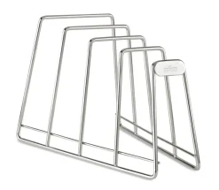 New Pot and Pan Organizer | 4-Slot Stainless Steel Organizer | Kitchen Accessories