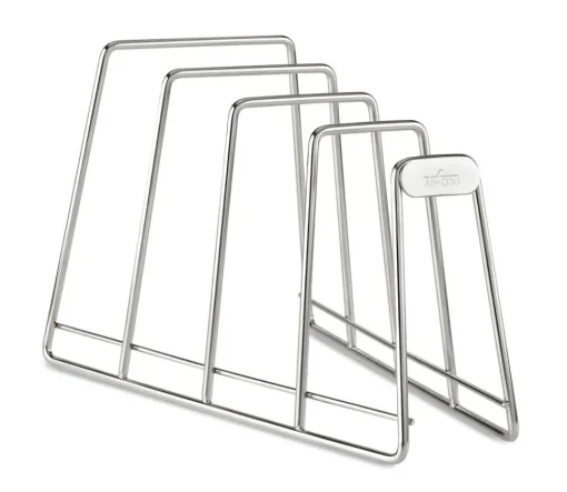 New Pot and Pan Organizer | 4-Slot Stainless Steel Organizer | Kitchen Accessories