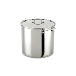 Clearance 16 Quart | Large Stainless Steel Pot with Lid | Specialty Cookware
