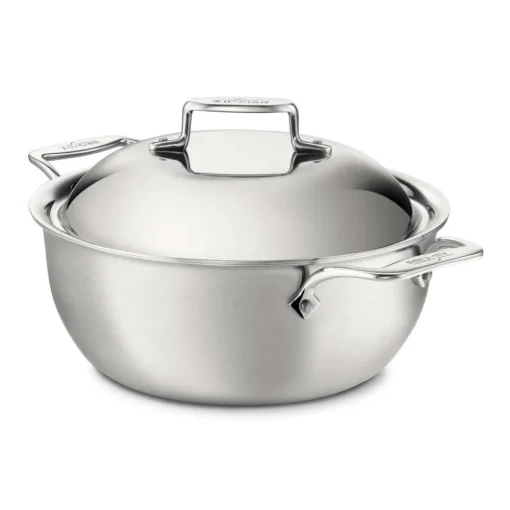 Online 5.5-Quart BD5 Stainless Steel Dutch Oven I Dutch Ovens