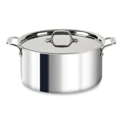Clearance 8-Quart D3 Stainless Steel Stockpot I Soups & Stockpots