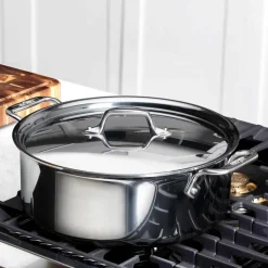 Best 6-Quart D3 Stainless Steel Stockpot I Soups & Stockpots