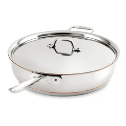 Hot 6-Quart Essential Pan / Copper Core Power for Your Kitchen Saute Pans