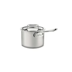 Outlet 2-Quart Sauce Pan with Lid / D5 Brushed Stainless Precision Sauce Pans & Sauciers