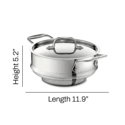 Online 3-Quart Stainless Steel All-Purpose Steamer I Product Inserts