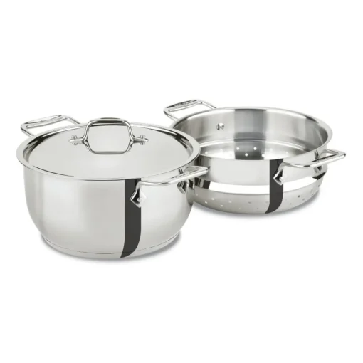 Best 5-Quart Stainless Steel Steamer, Vegetable Steamer I Specialty Cookware
