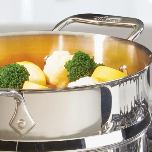 Best 5-Quart Stainless Steel Steamer, Vegetable Steamer I Specialty Cookware