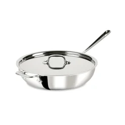 Fashion 4 Quart Stainless Steel Weeknight Pan I Saute Pans