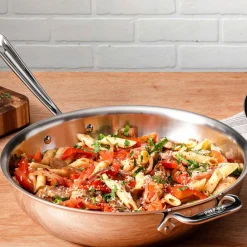 Fashion 4 Quart Stainless Steel Weeknight Pan I Saute Pans
