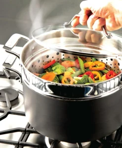 Online 7-Quart Stockpot with Multi-Purpose Insert / Essentials Cooking Power Soups & Stockpots