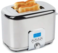 Online 2 Slice Toaster, Stainless Steel, Digital | Kitchen Electrics