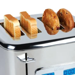 Best 4 Slice Toaster, Stainless Steel, Digital I Kitchen Electrics