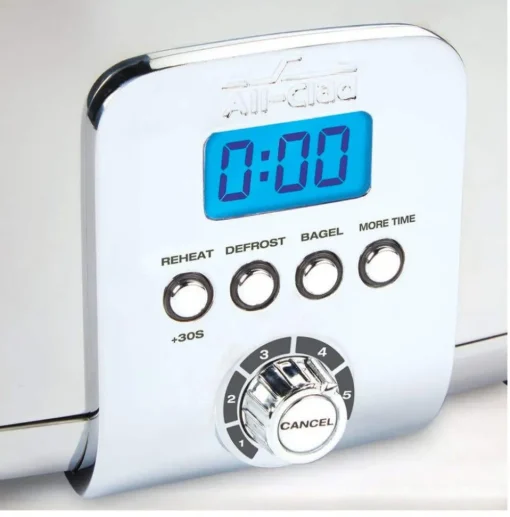 Online 2 Slice Toaster, Stainless Steel, Digital | Kitchen Electrics