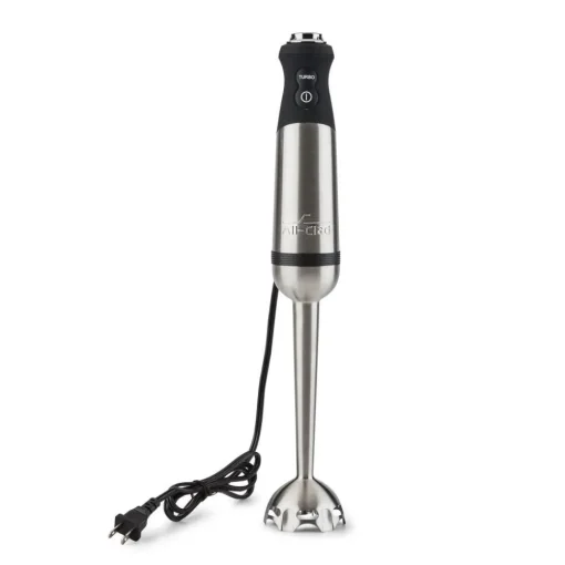 Outlet Stainless Steel Immersion Hand Blender, 600 Watts Kitchen Electrics