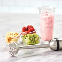 Outlet Stainless Steel Immersion Hand Blender, 600 Watts Kitchen Electrics