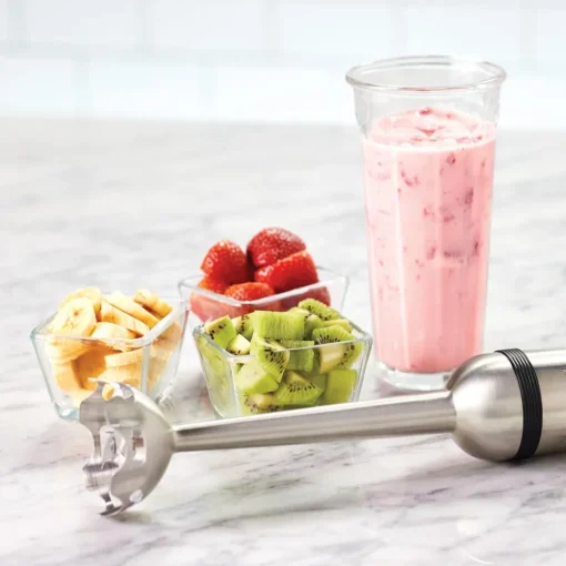 Outlet Stainless Steel Immersion Hand Blender, 600 Watts Kitchen Electrics