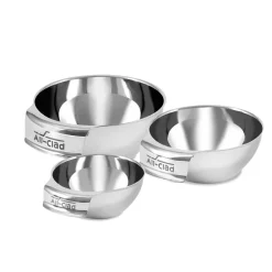 Fashion Stainless Steel Mini Measuring Bowl Set - 3 Piece | Kitchen Accessories