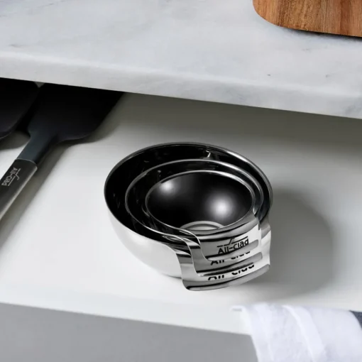 Fashion Stainless Steel Mini Measuring Bowl Set - 3 Piece | Kitchen Accessories